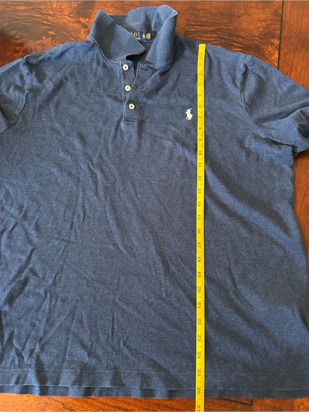 Polo Ralph Lauren Classic Fit Polo Shirt Mens Blue Size XL TG